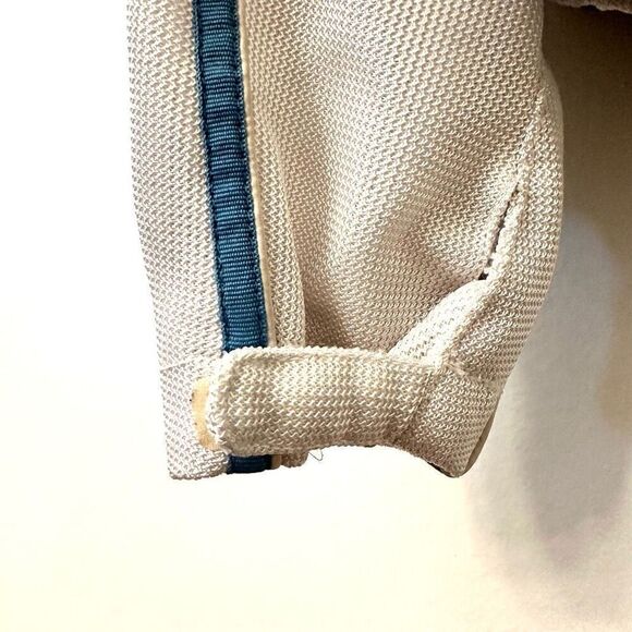 Vintage Harley Davidson Full Zip Motorcycle Armoured Jacket White Large - Picture 7 of 11